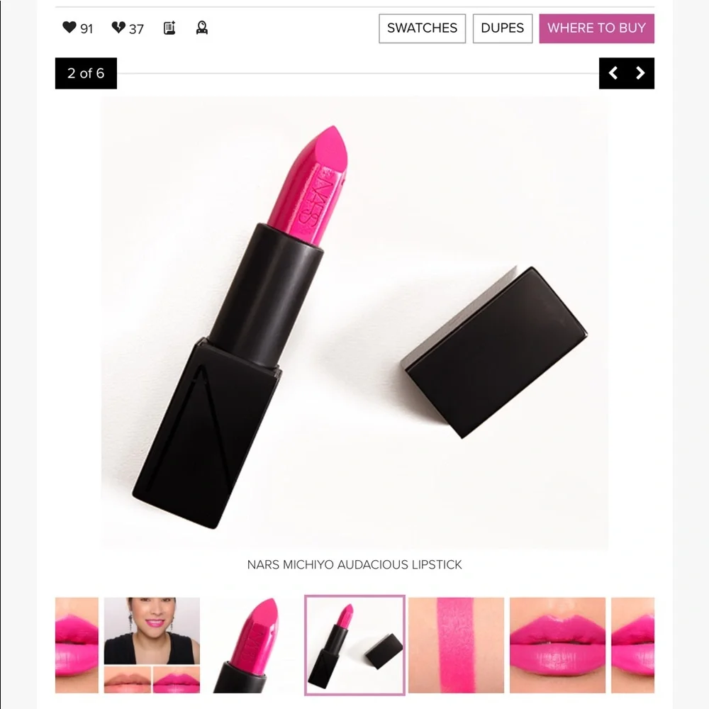 Nars makeup collection in limited edition lip makeup bag. BNIB - Picture 5 of 9